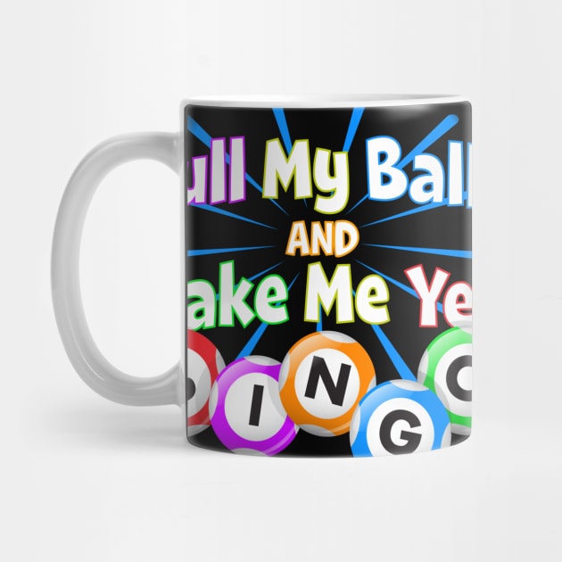 Funny Bingo King - Make Me Yell Bingo design graphic by Vector Deluxe